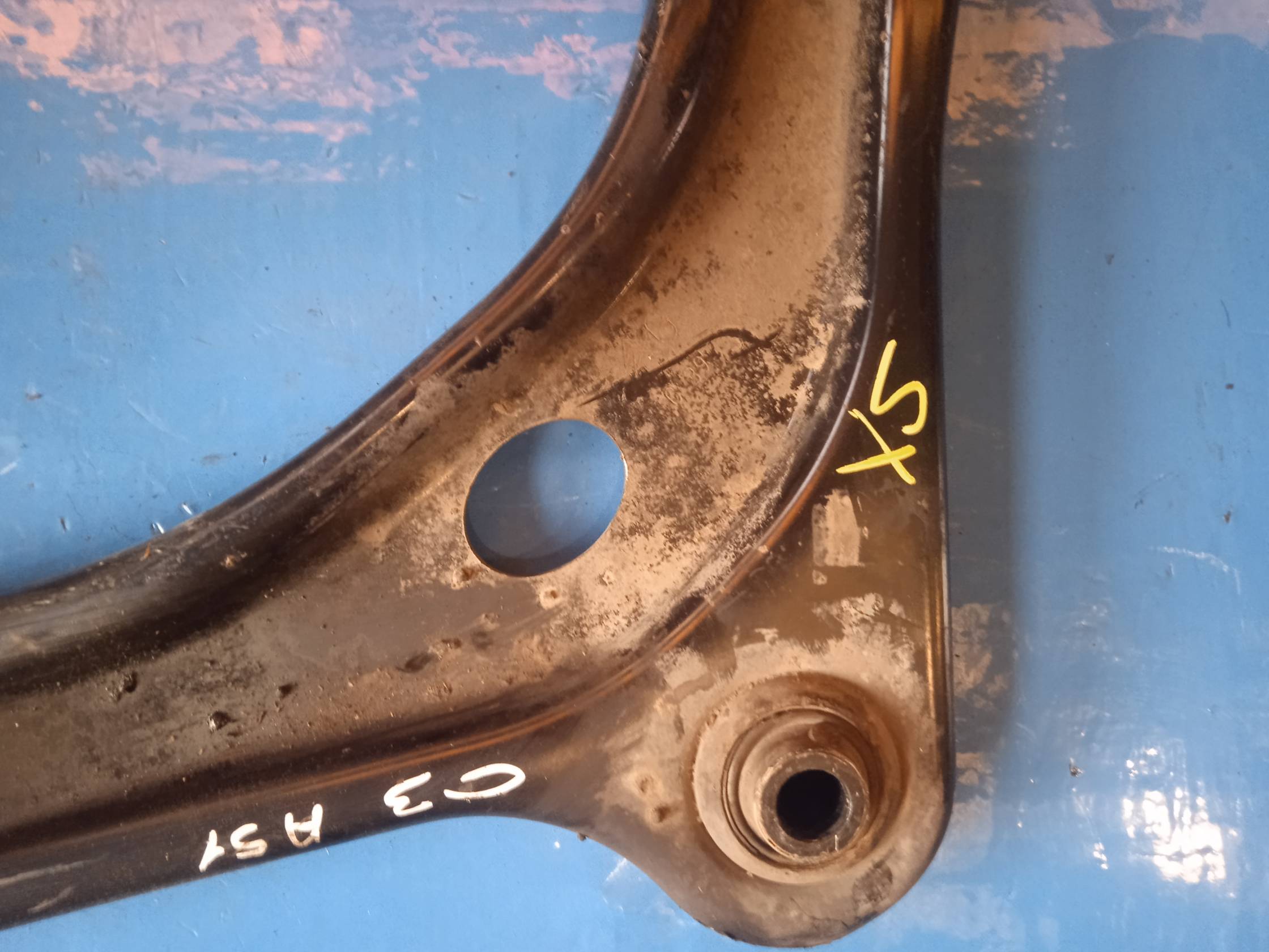 Braccio oscillante sosp. ant. sx.